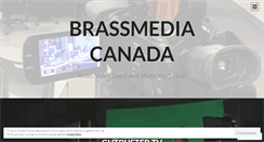 Desktop Screenshot of brassmedia.ca